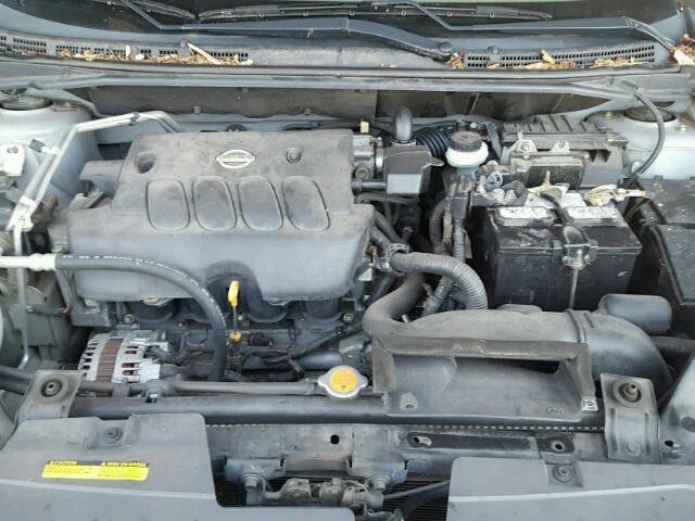 3N1AB61E87L610935 - 2007 NISSAN SENTRA GRAY photo 7