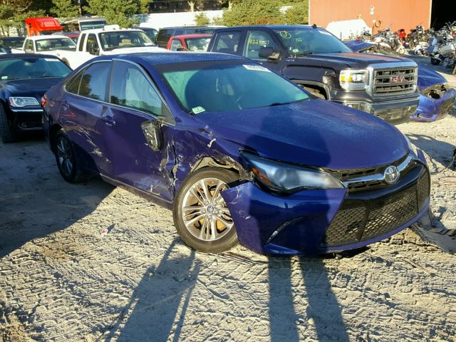 4T1BF1FK0FU922741 - 2015 TOYOTA CAMRY LE ლურჯი ფოტო 1