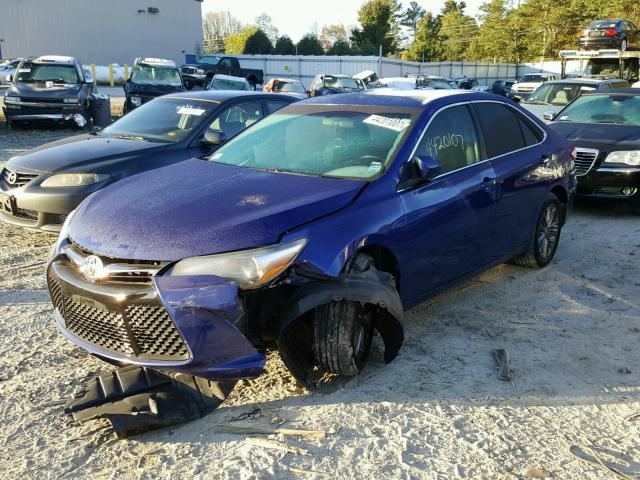 4T1BF1FK0FU922741 - 2015 TOYOTA CAMRY LE ლურჯი ფოტო 2