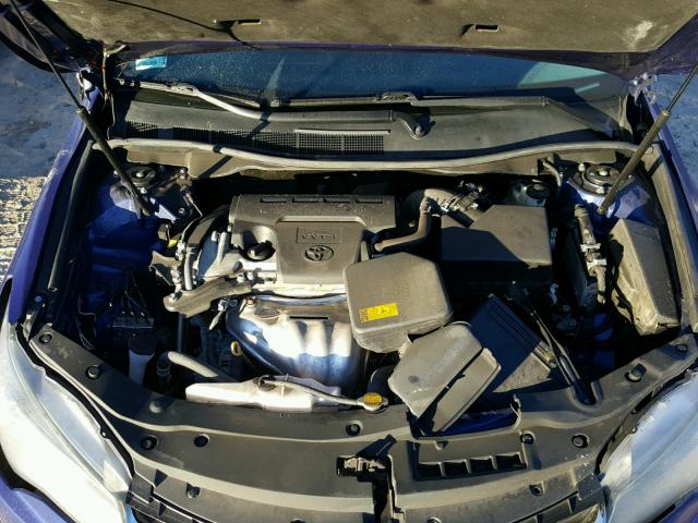 4T1BF1FK0FU922741 - 2015 TOYOTA CAMRY LE ლურჯი ფოტო 7