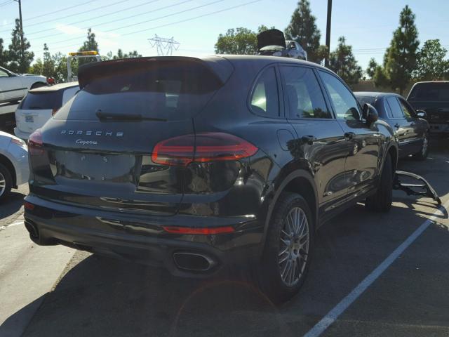 WP1AA2A20GLA02464 - 2016 PORSCHE CAYENNE BLACK photo 4