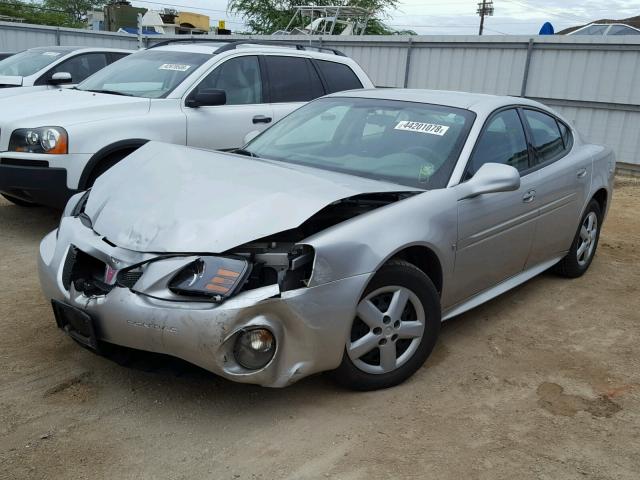 2G2WP552361259158 - 2006 PONTIAC GRAND PRIX Сріблястий фото 2