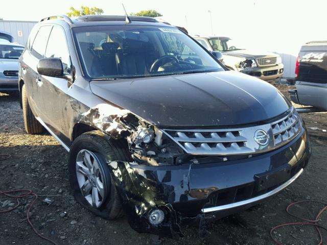 JN8AZ08WX6W546673 - 2006 NISSAN MURANO BLACK photo 1