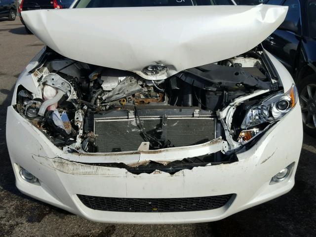 4T3BK3BB0BU061950 - 2011 TOYOTA VENZA WHITE photo 7