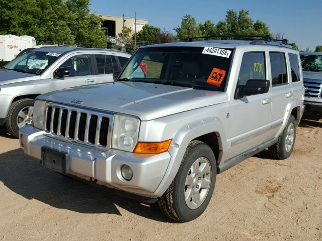 1J8HG58206C122925 - 2006 JEEP COMMANDER Gümüş foto 2