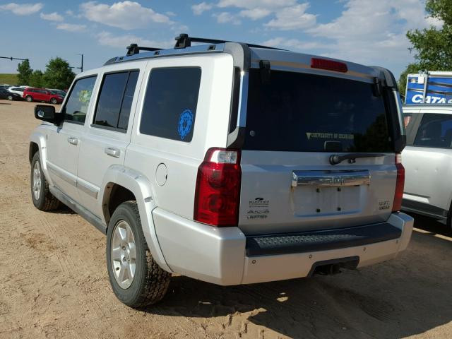 1J8HG58206C122925 - 2006 JEEP COMMANDER Gümüş foto 3