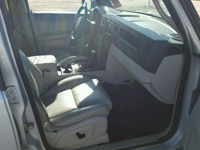 1J8HG58206C122925 - 2006 JEEP COMMANDER Gümüş foto 5