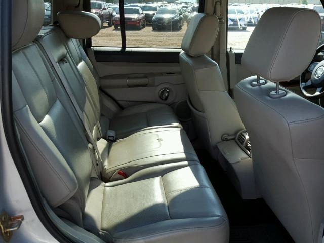 1J8HG58206C122925 - 2006 JEEP COMMANDER Gümüş foto 6