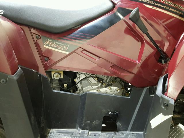 4XASEG502HA644690 - 2017 POLARIS SPORTSMAN MAROON photo 12