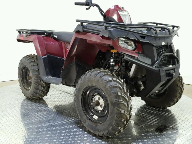 4XASEG502HA644690 - 2017 POLARIS SPORTSMAN MAROON photo 2