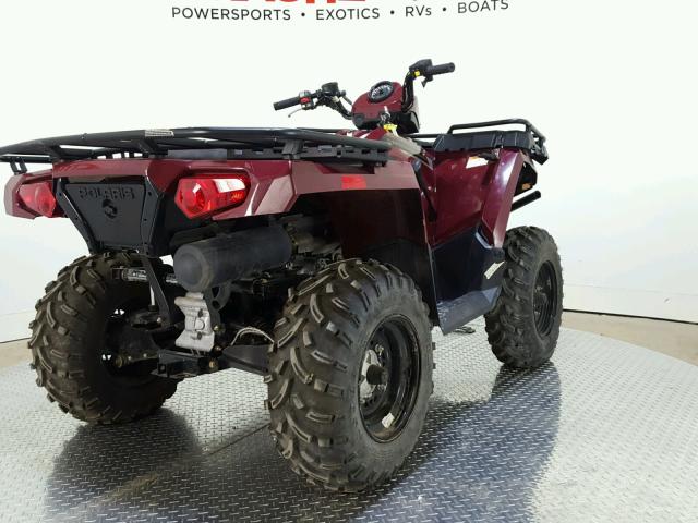 4XASEG502HA644690 - 2017 POLARIS SPORTSMAN MAROON photo 8