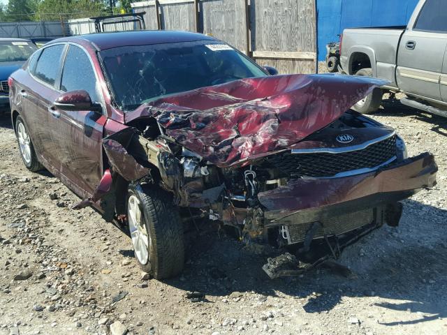 5XXGT4L3XGG047659 - 2016 KIA OPTIMA LX MAROON photo 1