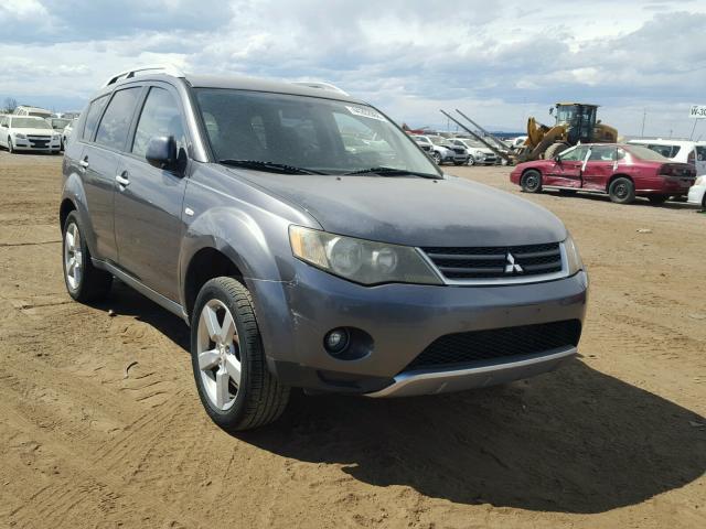 JA4MS41XX7U008831 - 2007 MITSUBISHI OUTLANDER GRAY photo 1