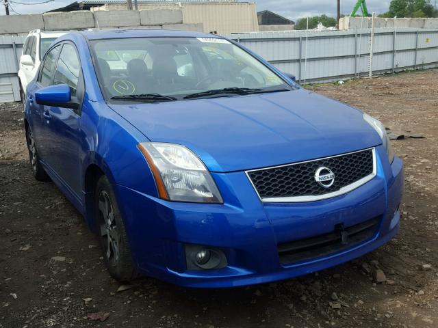 3N1AB6AP8CL642294 - 2012 NISSAN SENTRA 2.0 BLUE photo 1