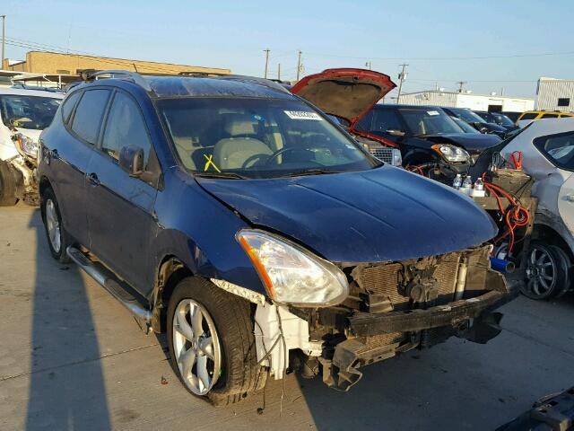 JN8AS58T79W048698 - 2009 NISSAN ROGUE S BLUE photo 1