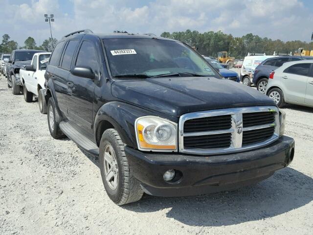 1D4HD48N46F131990 - 2006 DODGE DURANGO SL BLACK photo 1