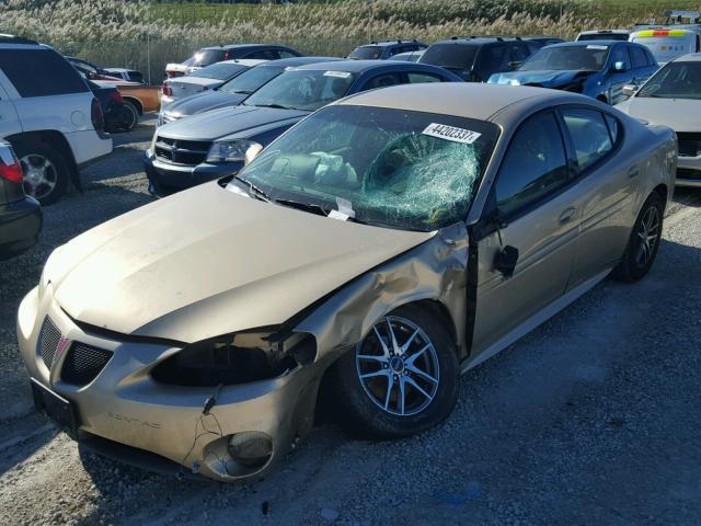2G2WP522941328971 - 2004 PONTIAC GRAND PRIX Qızıl foto 2