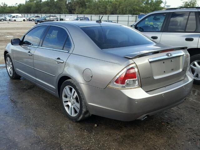 3FAHP08108R264476 - 2008 FORD FUSION SEL SILVER photo 3