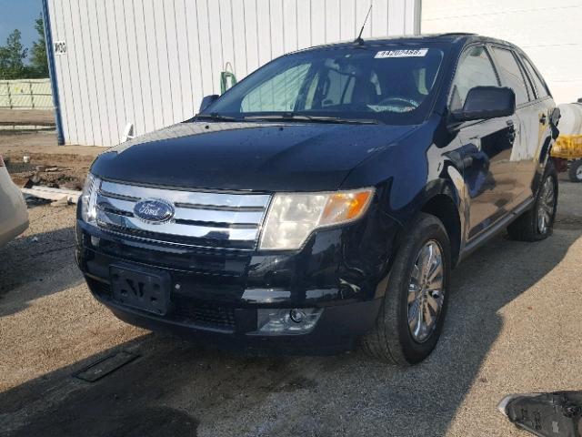 2FMDK39C47BB61627 - 2007 FORD EDGE SEL P BLACK photo 2