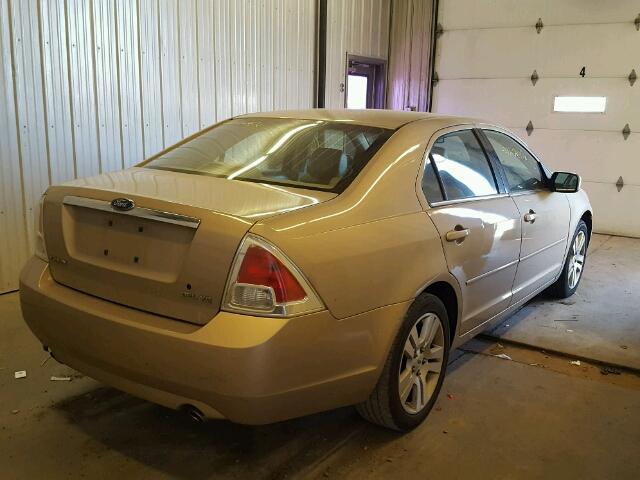 3FAHP081X6R153835 - 2006 FORD FUSION TAN photo 4