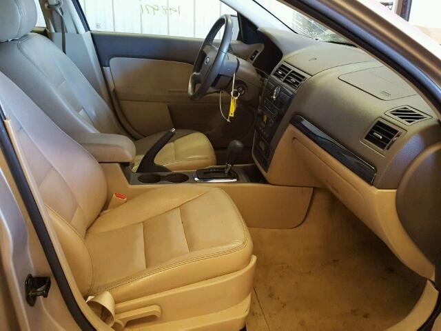 3FAHP081X6R153835 - 2006 FORD FUSION TAN photo 5