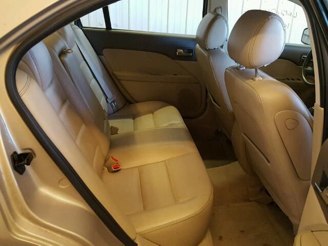 3FAHP081X6R153835 - 2006 FORD FUSION TAN photo 6