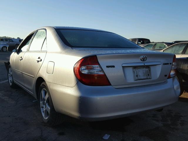 4T1BA32K04U505214 - 2004 TOYOTA CAMRY SILVER photo 3