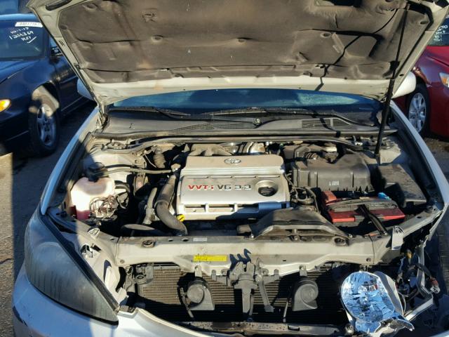 4T1BA32K04U505214 - 2004 TOYOTA CAMRY SILVER photo 7