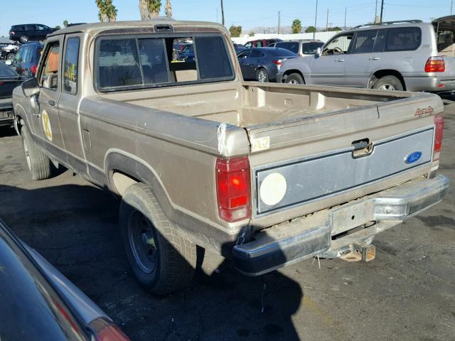 1FTCR15T7KPA32062 - 1989 FORD RANGER SUP BEIGE photo 3