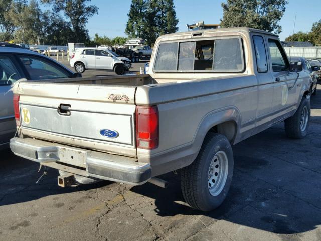 1FTCR15T7KPA32062 - 1989 FORD RANGER SUP BEIGE photo 4