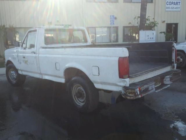 2FTHF25H7NCA87150 - 1992 FORD F250 WHITE photo 3