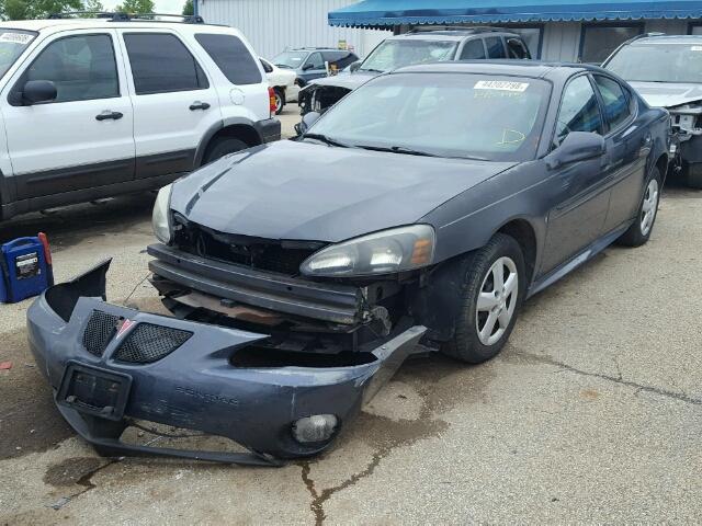2G2WP552881125507 - 2008 PONTIAC GRAND PRIX GRAY photo 2