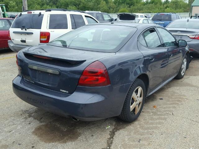 2G2WP552881125507 - 2008 PONTIAC GRAND PRIX GRAY photo 4