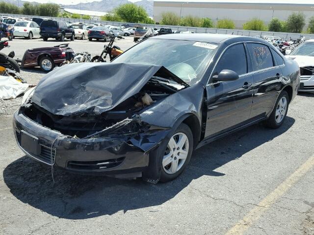 2G1WB58K169339803 - 2006 CHEVROLET IMPALA LS BLACK photo 10