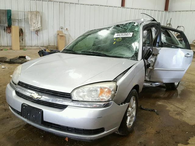1G1ZT64865F323919 - 2005 CHEVROLET MALIBU MAX 银色 照片 2