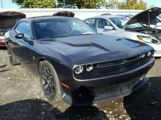 2C3CDZFJ3GH289021 - 2016 DODGE CHALLENGER CHARCOAL photo 1