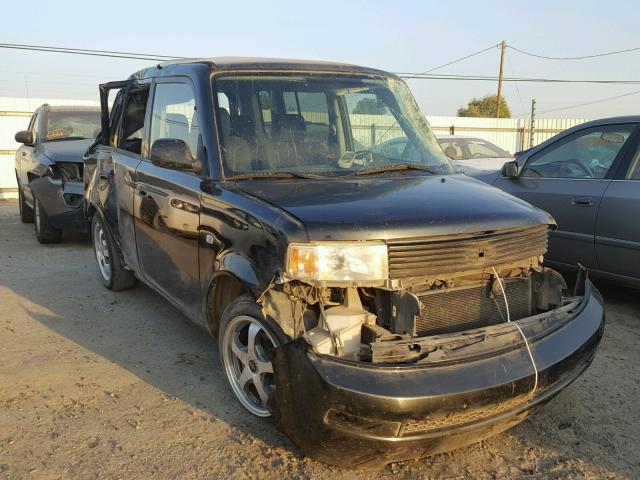 JTLKT324564039965 - 2006 TOYOTA SCION XB BLACK photo 1