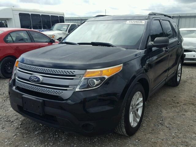 1FMHK7B8XBGA92667 - 2011 FORD EXPLORER BLACK photo 2