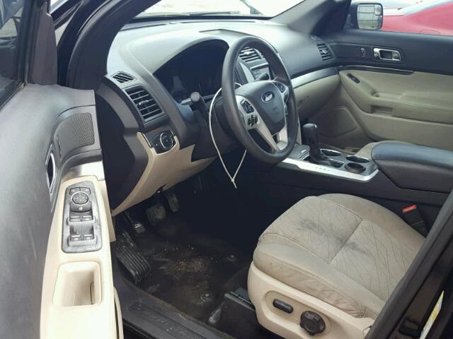1FMHK7B8XBGA92667 - 2011 FORD EXPLORER BLACK photo 9