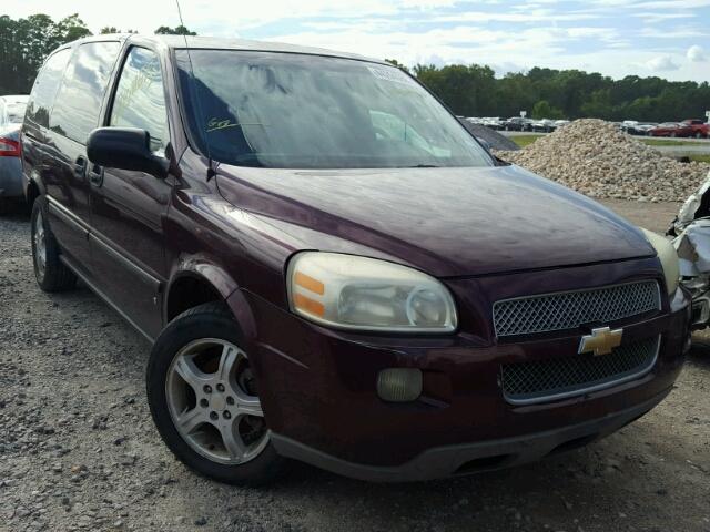 1GNDV23137D151427 - 2007 CHEVROLET UPLANDER L MAROON photo 1