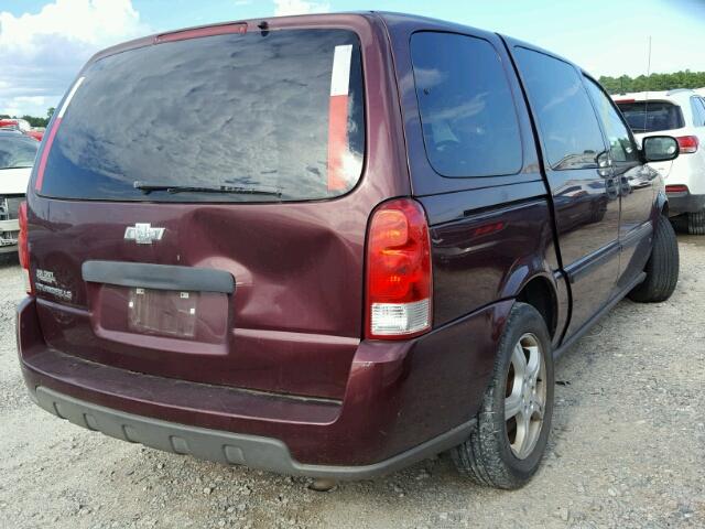 1GNDV23137D151427 - 2007 CHEVROLET UPLANDER L 栗色 照片 4