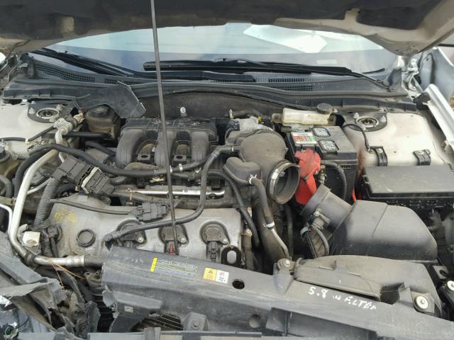 3FAHP0KC1AR399496 - 2010 FORD FUSION SPO SILVER photo 7