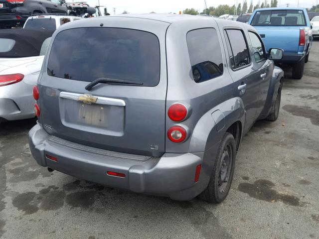 3GNDA13D66S677033 - 2006 CHEVROLET HHR LS GRAY photo 4