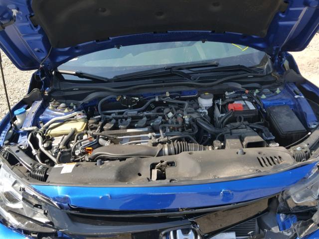 SHHFK7H74HU424078 - 2017 HONDA CIVIC EXL 蓝色 照片 7