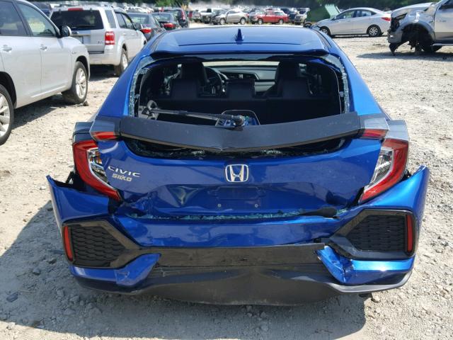 SHHFK7H74HU424078 - 2017 HONDA CIVIC EXL 蓝色 照片 9