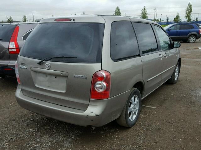 JM3LW28A360558901 - 2006 MAZDA MPV WAGON TAN photo 4