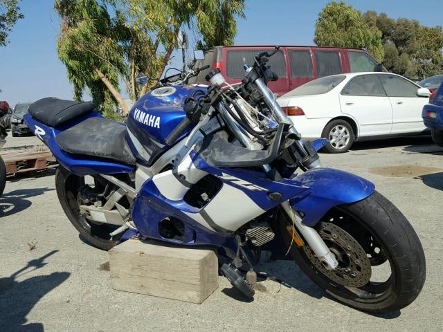 JYARJ04Y12A002630 - 2002 YAMAHA YZFR6 L BLUE photo 1