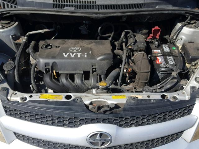 JTKKT624960144506 - 2006 TOYOTA SCION XA ვერცხლისფერი ფოტო 7