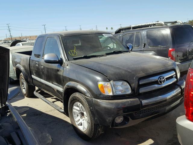 5TBRT34156S482031 - 2006 TOYOTA TUNDRA BLACK photo 1