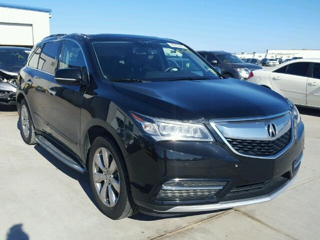 5FRYD3H81EB017447 - 2014 ACURA MDX ADVANC 黑色 照片 1
